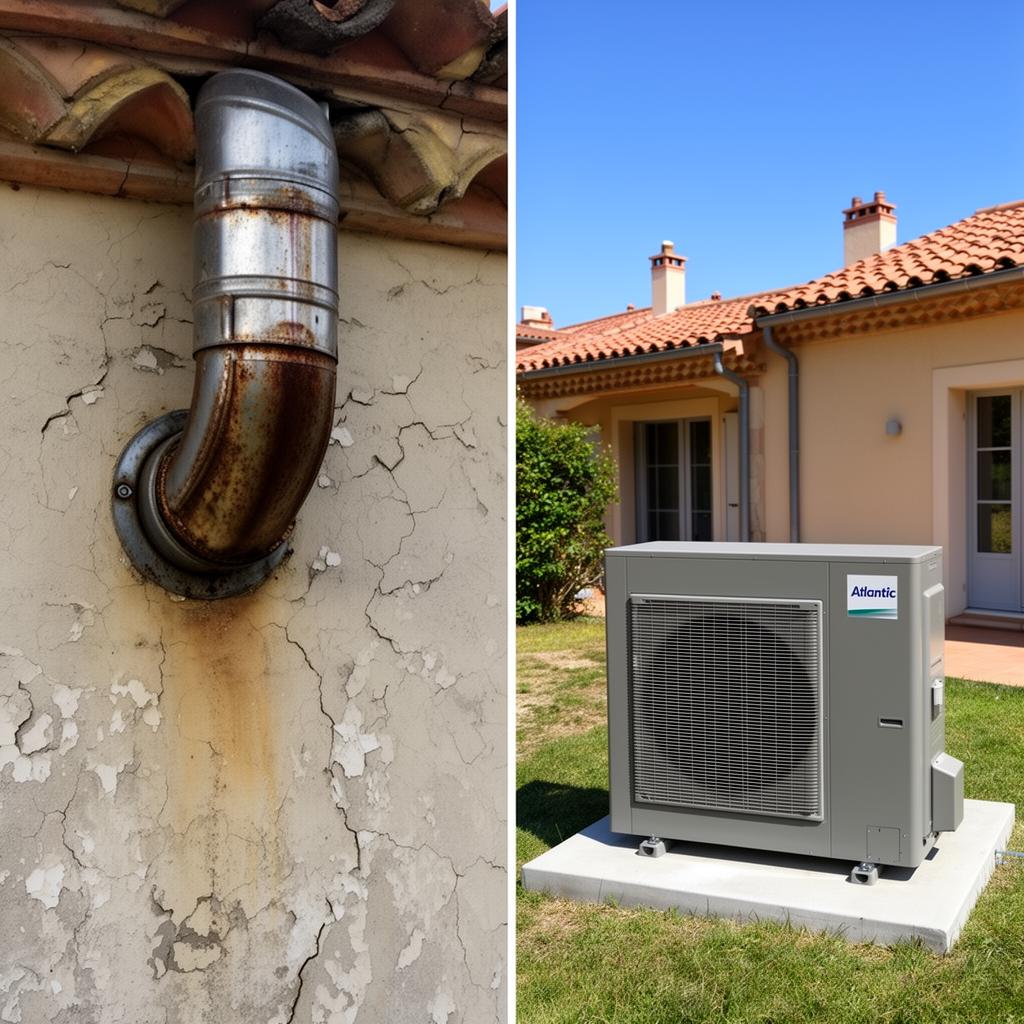 Chantier PAC air/eau + ECS — Bordeaux (33)