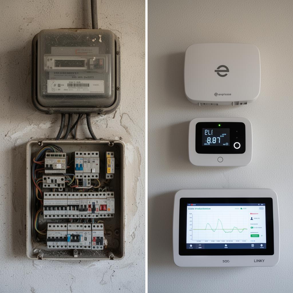 Chantier PV 9 kWc · vente surplus — Nantes (44)