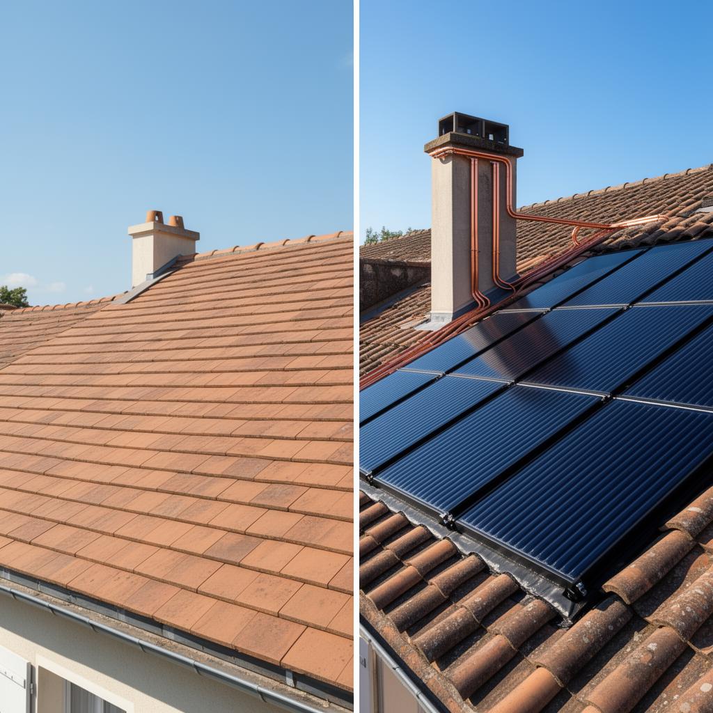 Chantier SSC 10 m² + ballon 500 L — Bordeaux (33)