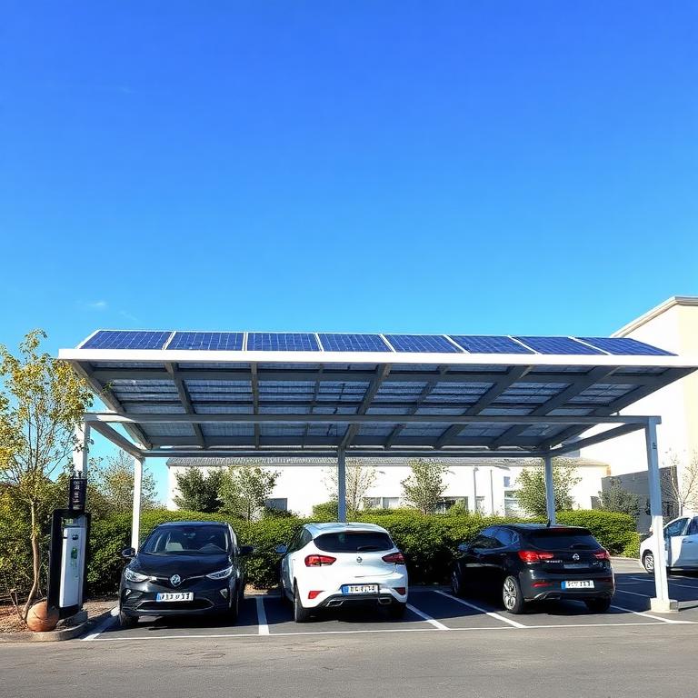 Ombrière photovoltaïque